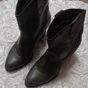 Madden Girl Black Ankle Boots